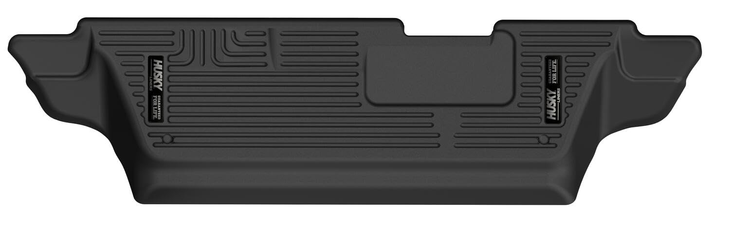 Weatherbeater Husky Liners Floor Mats | Fits 2021-2025 Jeep Grand Cherokee L w/2nd Row Bench Seats | 3rd Row, 1-pc Black - 14171