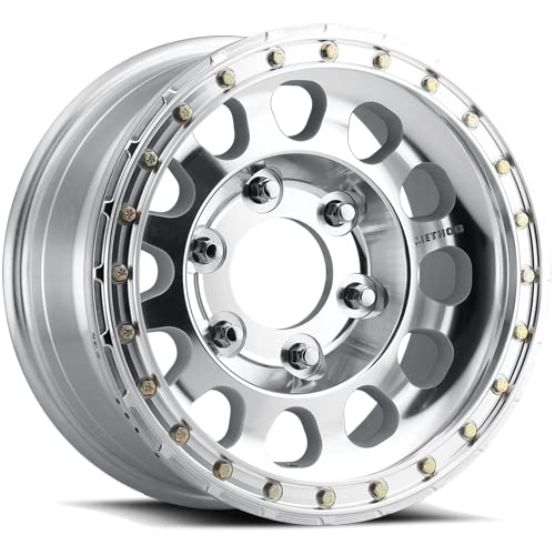 Method Race Wheels 103 Beadlock HD Raw Machined 17x9" 6x6.5", 12mm offset 4.5" Backspace, MR10379070312HB