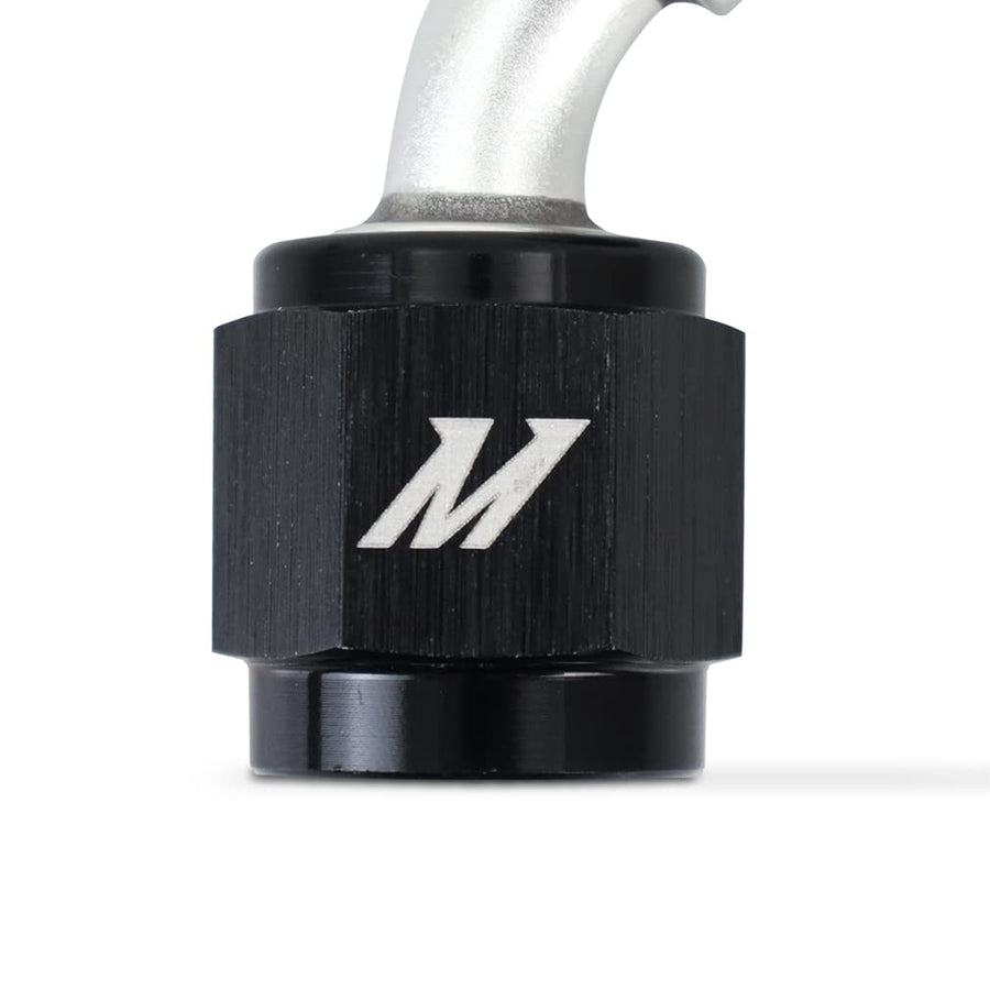 45-Degree Mishimoto Push-Lock Fitting, 6AN