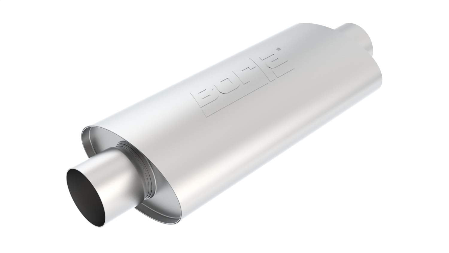 XR-1 Borla Stainless Steel Sportsman Racing Oval Muffler, 3"