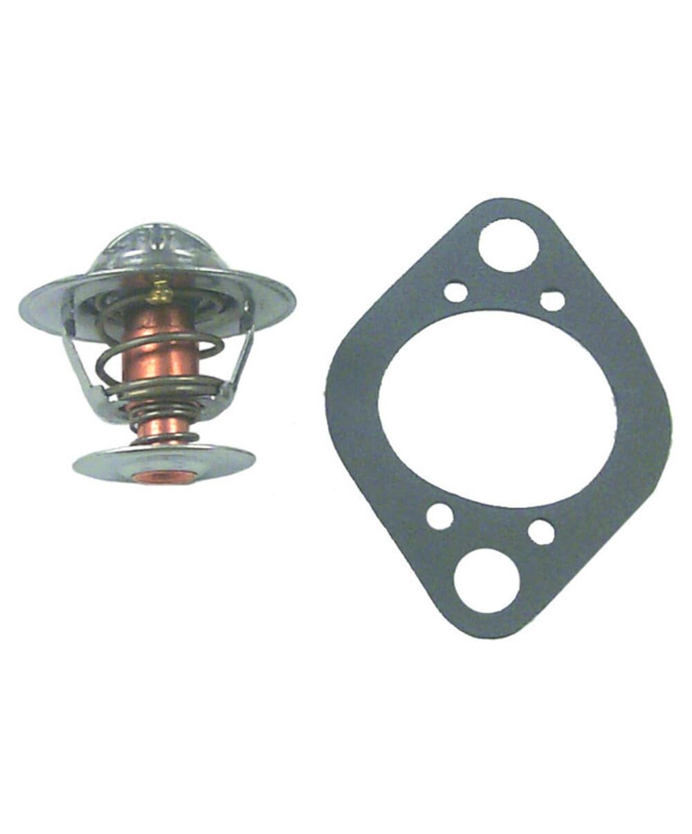 Marine Thermostat Kit Sierra International 18-3667 for Mercruiser Stern Drive , white