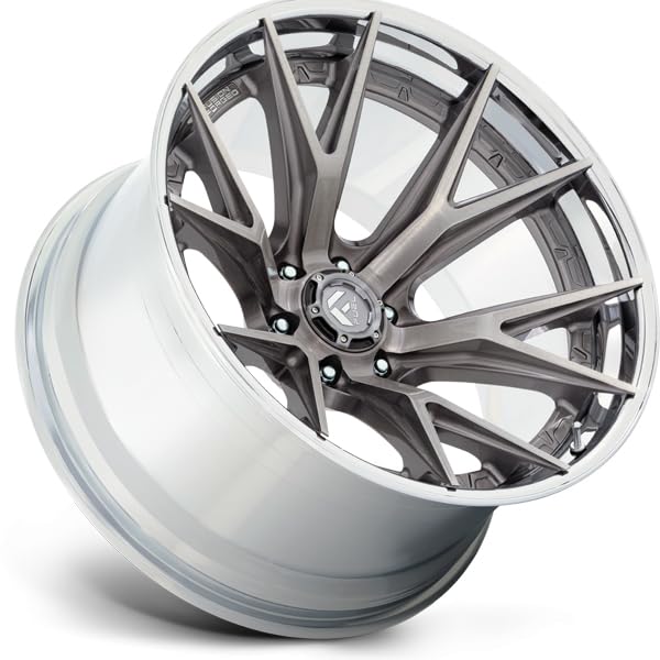 FUEL OFF-ROAD FC402 20X10 CATALYST 6X135 4.79-18mm PLATINUM WITH CHROME LIP - FC402AP20106318N