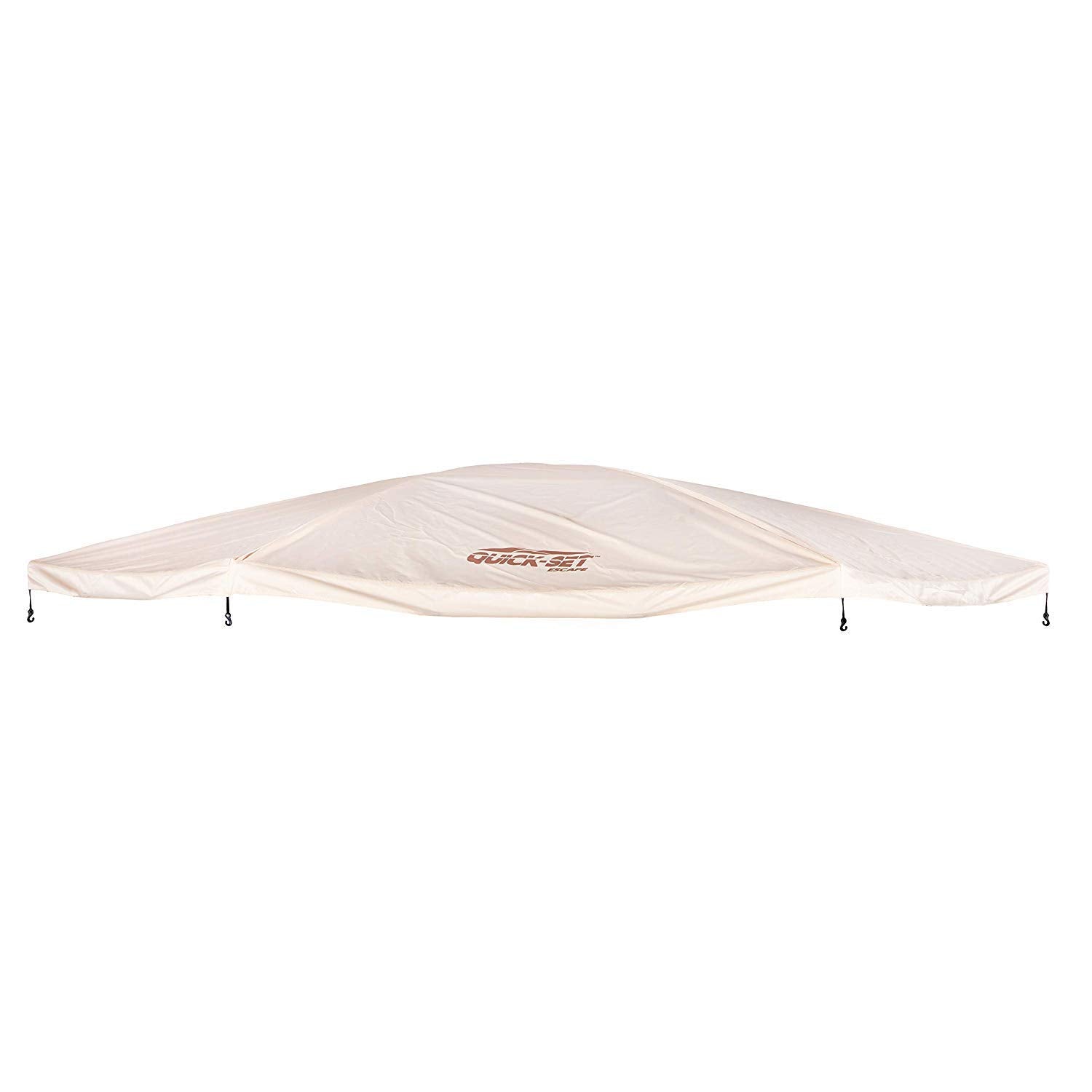 CLAM Quick-Set Portable Outdoor Escape Sky/Sky Camper Screened Gazebo Canopy Tent Rain Fly Tarp with Carry Bag, Cover Only, Tan