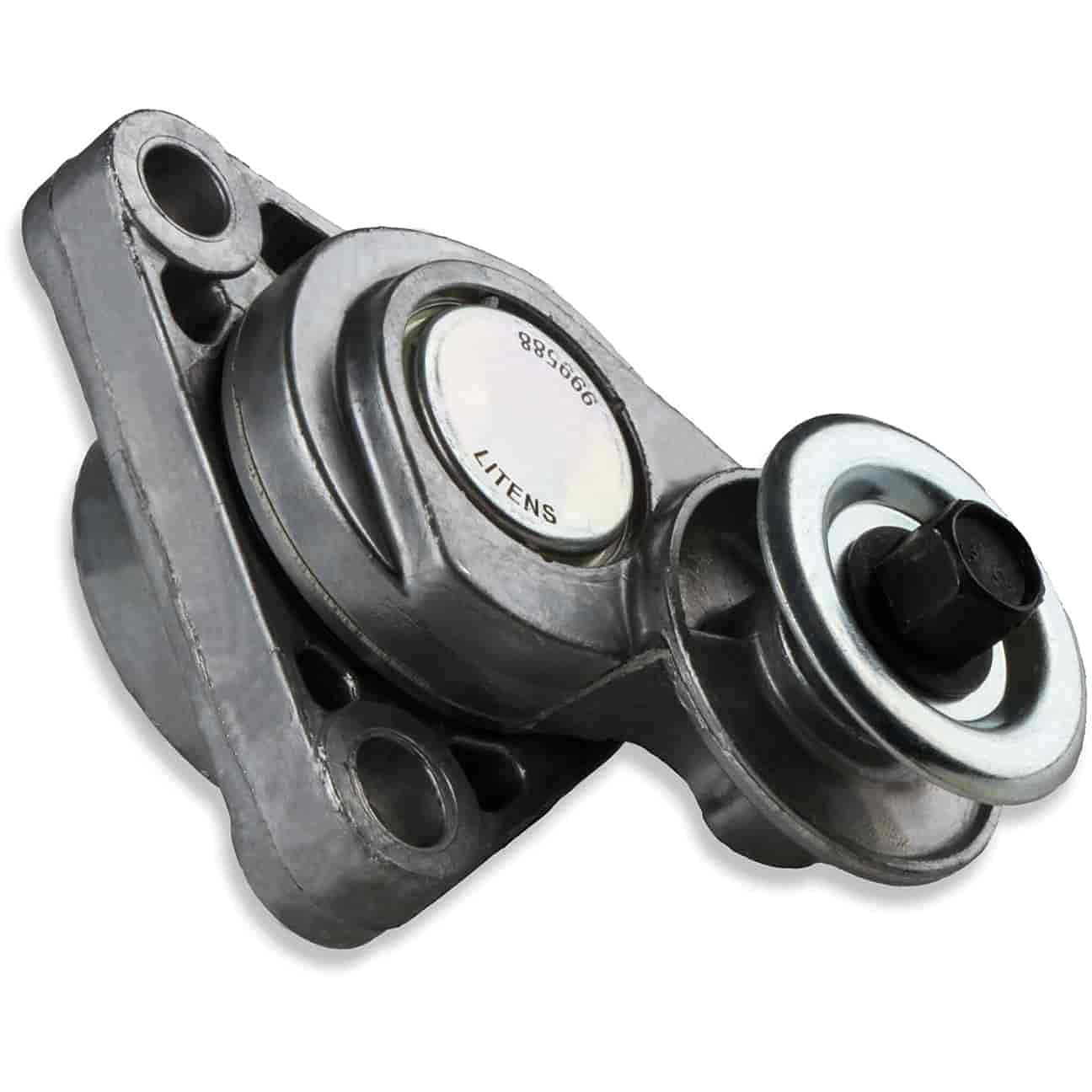 Holley LS A/C Accessory Drive Kit 20-141BK - Includes SD508 A/C Compressor, Tensioner, & Pulleys- Black