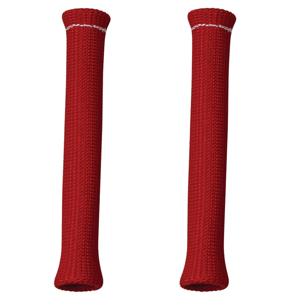 Moroso High Temp 71970 Spark Plug Boot Protectors, Red, Pack of Two