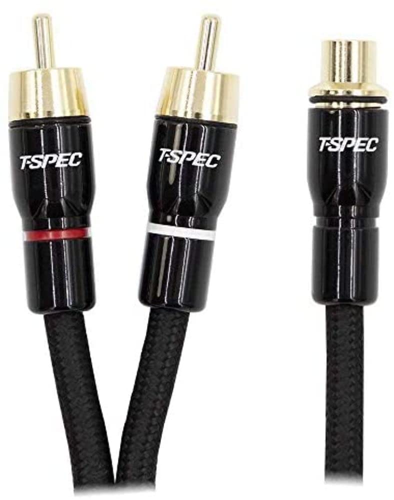 V16 Series T-Spec RCA Audio Cables - 1 Female 2 Males,V16 Series Audio Cables (V16RCA-Y1)