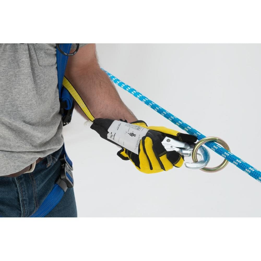100 Ft Werner 2-Man Rope Horizontal Lifeline System Cross-Arm Strap Ratchet Tensioner