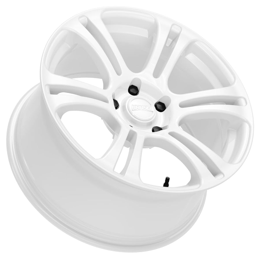 NEO KANSEI Gloss White 18X9 5X114.3 +35mm