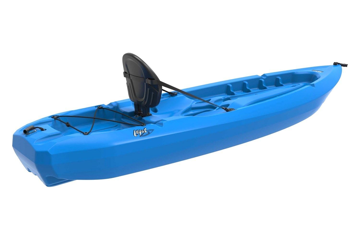 Lotus Lifetime Sit-on-Top Kayak with Paddle, Blue, 8'