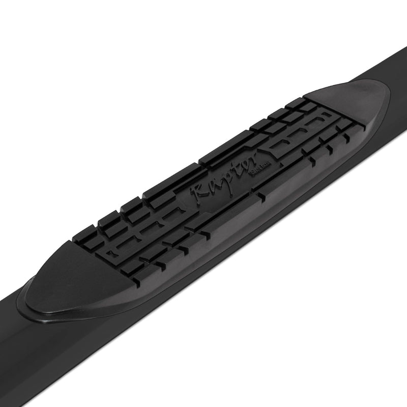 1501-0722B Raptor Series 4 inch Curved OE Style Black Side Bar Steps For 2019-2020 Silverado/Sierra 1500 Double Cab