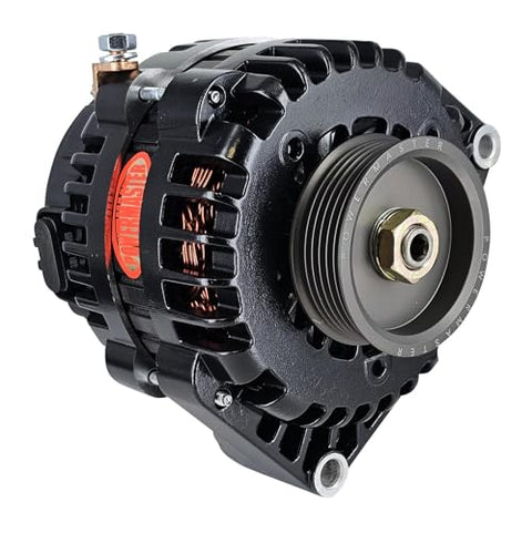 Alt GM Powermaster AD244 Black 220A 3" 6 grv Corvette Upgrade 1997-2014 Exc. ZR1 1-Wire or OE
