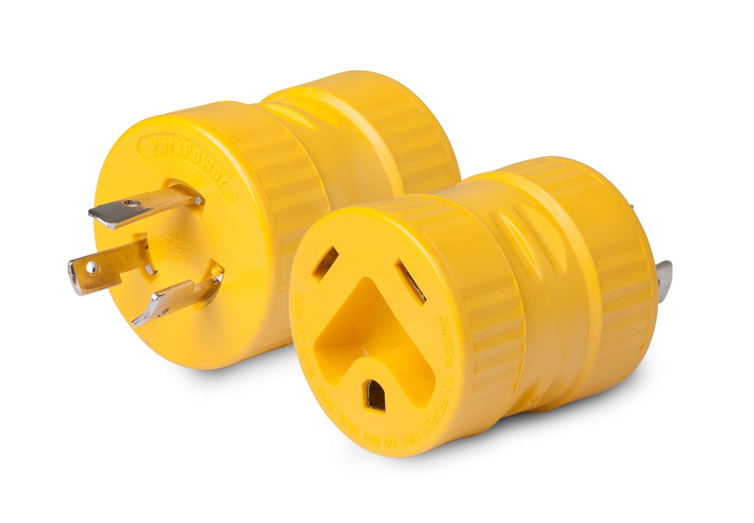Generator Adapter ParkPower by Marinco 127A, 30A/125V Connector and 20A/125V Locking Male Plug