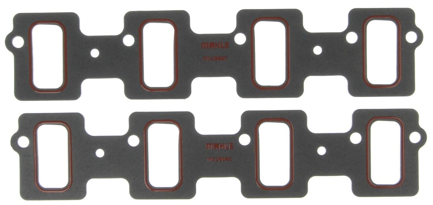 77 MICHIGAN Intake Manifold Gasket, 0.060 in Thick, Composite, 1.250 x 2.500 Rectangular Port, L92, GM LS-Series, Pair