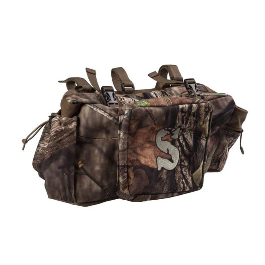 Deluxe Summit Treestands Front Storage Bag | Accessory Tree Stand | Works with Climbing or Ladder Stands, Multi-Color, Medium