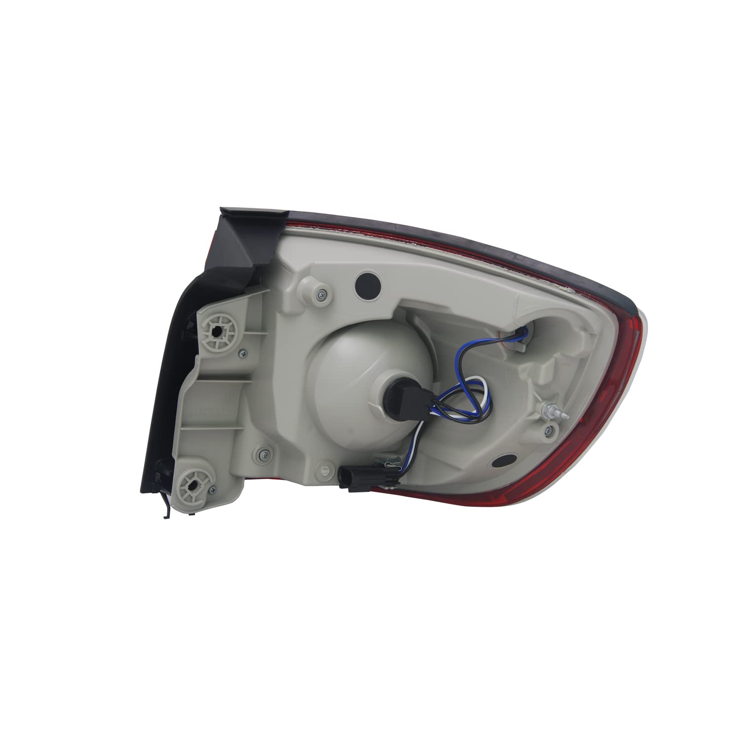 Left TYC Tail Light Assembly Compatible with 2008-2012 Buick Enclave