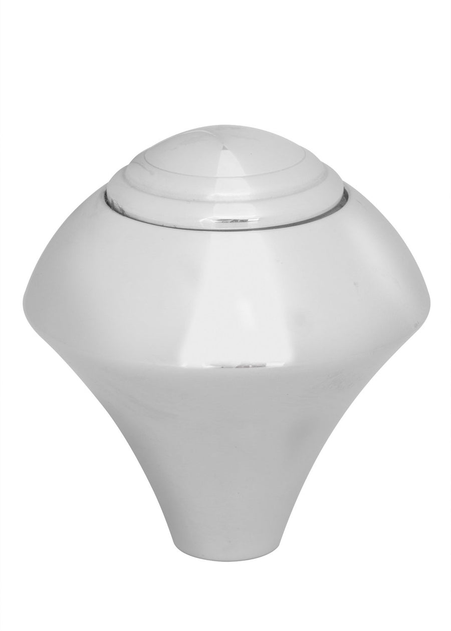 2" Auto Transmission Shifter Knob Lokar SK-6928 with Plain Push Button (Polished Finish)