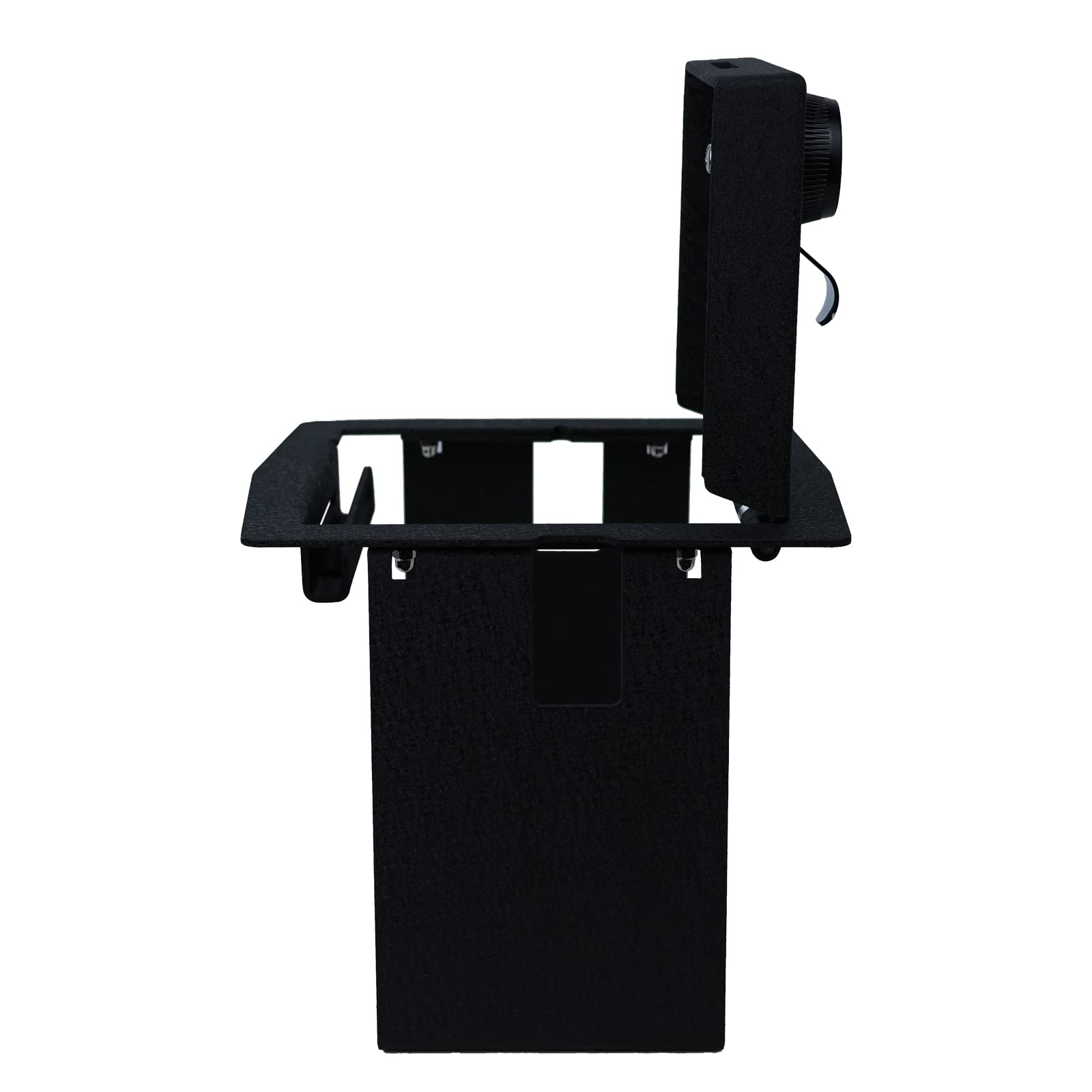 Black Horse Off Road Gun Box Organizer Center Console Safe Black, with 4-Digit Combo Lock Compatible with 2018-2024 Jeep Wrangler|2020-2024 Jeep Gladiator-ASJW01