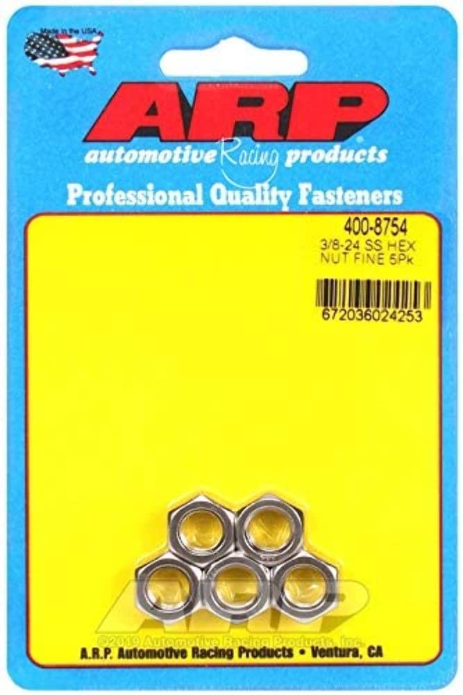 Hex Nut Kit ARP (400-8754), Stainless Steel