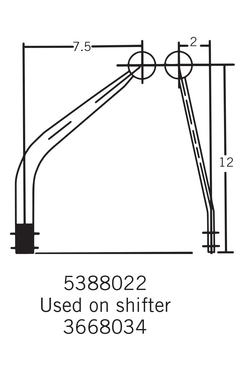 Shifter Hurst 5388022 Stick