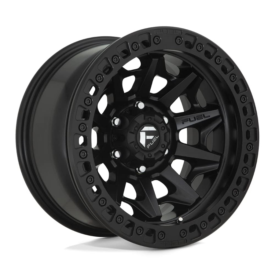 D114 COVERT FUEL OFF-ROAD BEADLOCK 17X9, 5X5.0, 3.5, 38mm MATTE BLACK - D11417907536
