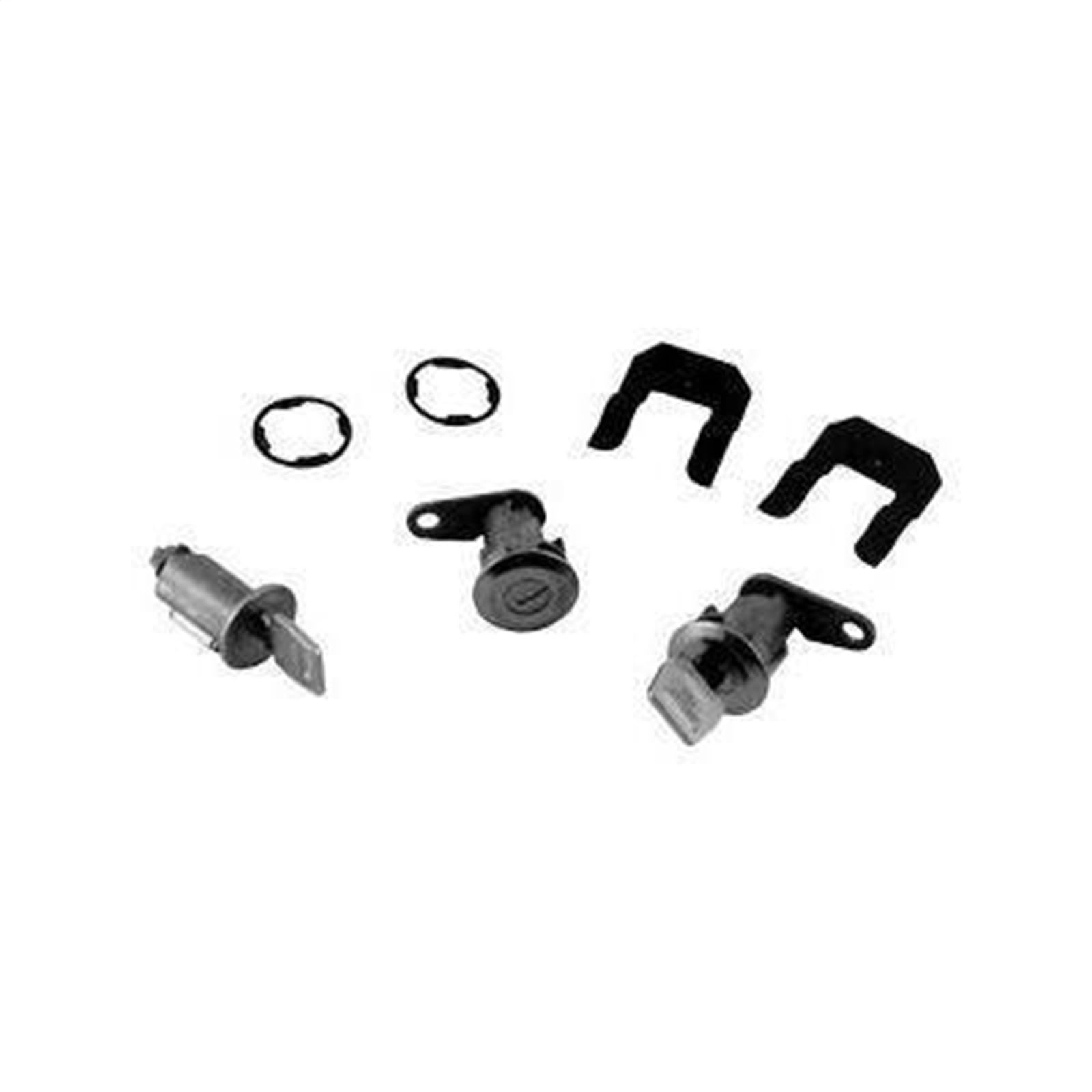 D2AZ-6222050-A Scott Drake Ignition & Door Lock Set
