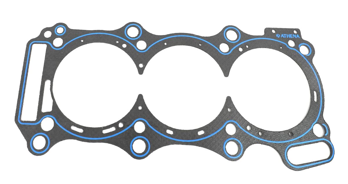 SCE Gaskets Cylinder Head Gasket SCE, Vulcan Cut Ring, 100.00 mm Bore, 1.00 mm Compression Thickness, Passenger Side, Steel Core Laminate