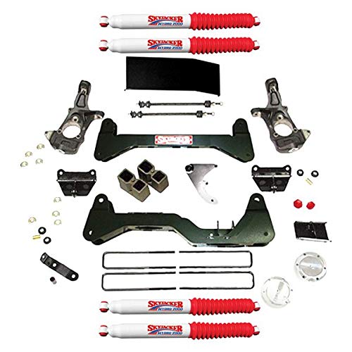 Skyjacker Suspension Lift Kit C9661K-NSP-H w/Shock 6 in. Lift Incl. Rear Block And Add-A-Leafs No Skid Plate