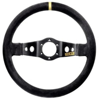 Suede Sparco Steering Wheel 015R215CSN