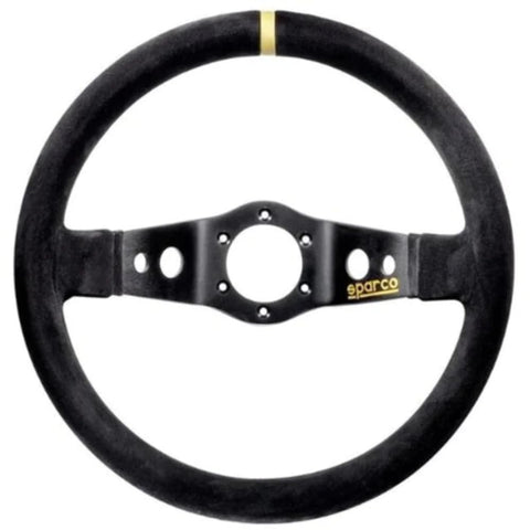 Suede Sparco Steering Wheel 015R215CSN