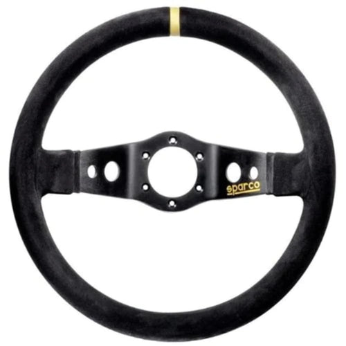 Suede Sparco Steering Wheel 015R215CSN