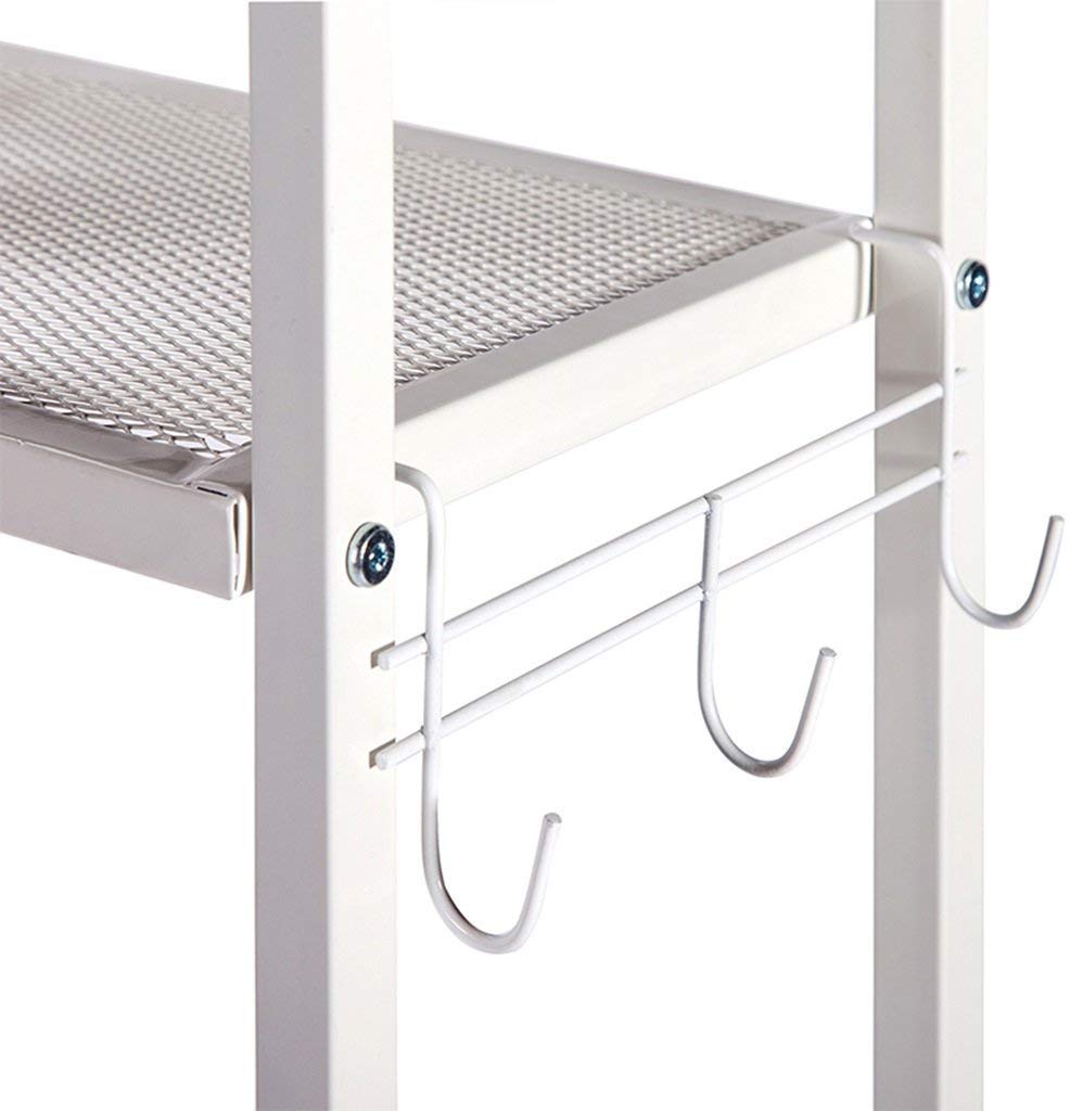 Bathroom Toilet Shelf BTBT Toilets Shelf Toilet Toilets Storage Shelf (color : Champagne gold)