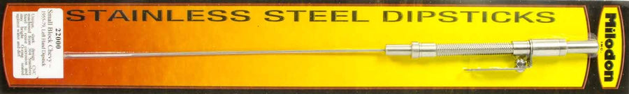 Stainless Steel Milodon 22000 Dipstick for Small Block Chevy 1979 and Earlier