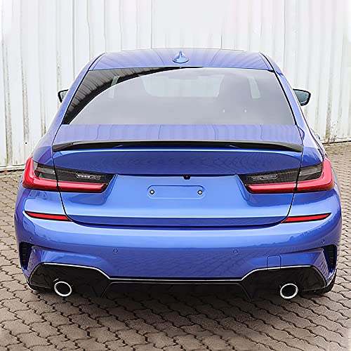 Matte Black ABS Rear Trunk Spoiler for BMW G20 3-Series Sedan Models Spec-D Tuning