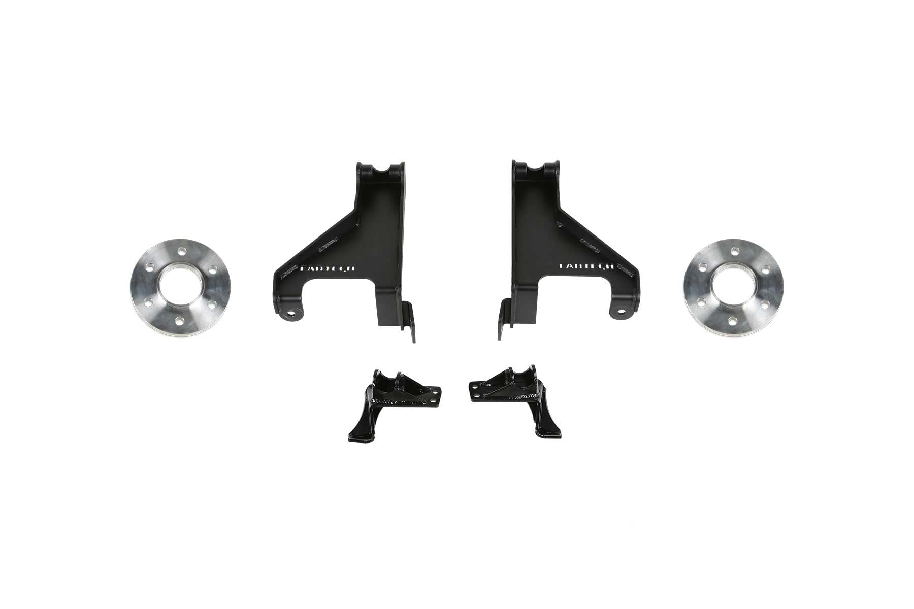 AUX Shock Kit Fabtech without Shocks; 2015-21 SPRINTER 3500 4WD K9013