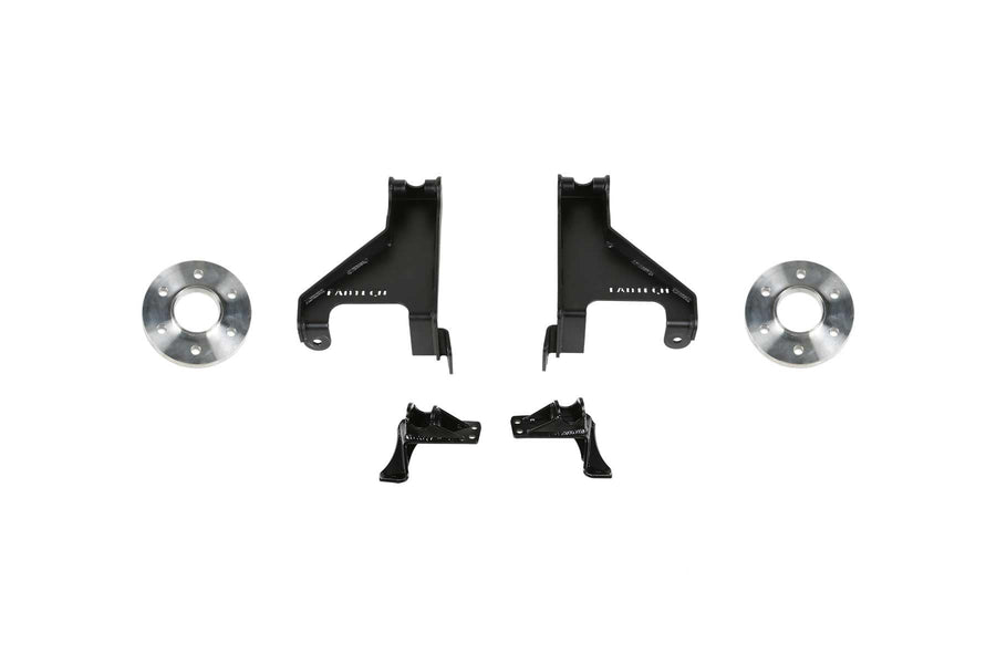AUX Shock Kit Fabtech without Shocks; 2015-21 SPRINTER 3500 4WD K9013