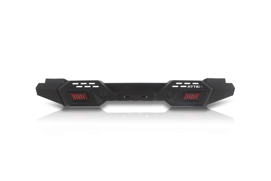 Ford Bronco (2021-2023) - Cobra Tek Attica4x4 Modular Rear Bumper Wings - Steel with Low Profile Design - Textured Black Powder Coat