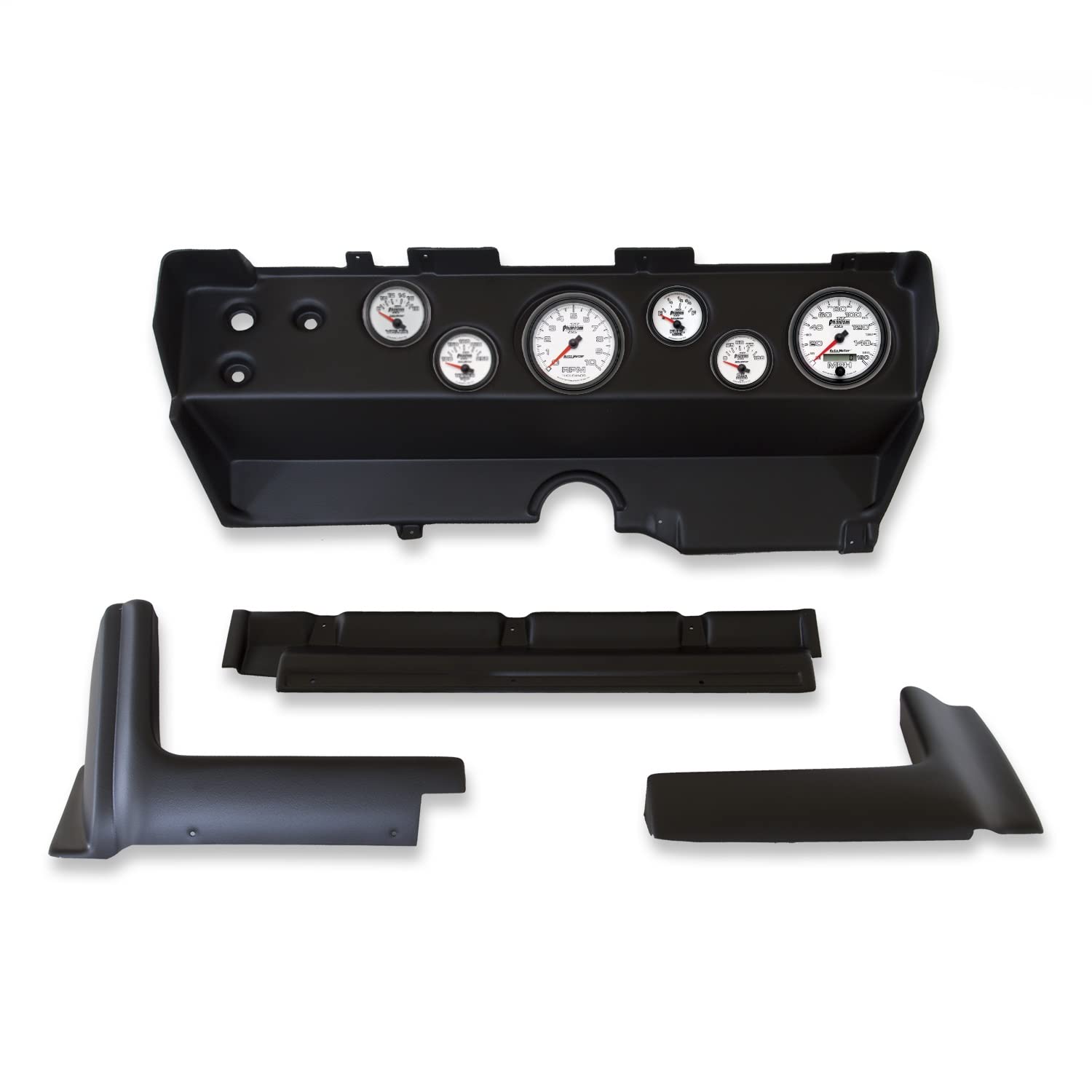 AUTO METER Direct Fit Dash Kit 2139-10, Ebody/Cuda/Challenger 70-74, Tach/Mph/Fuel/Oilp/Wtmp/Volt, Phantom Ii