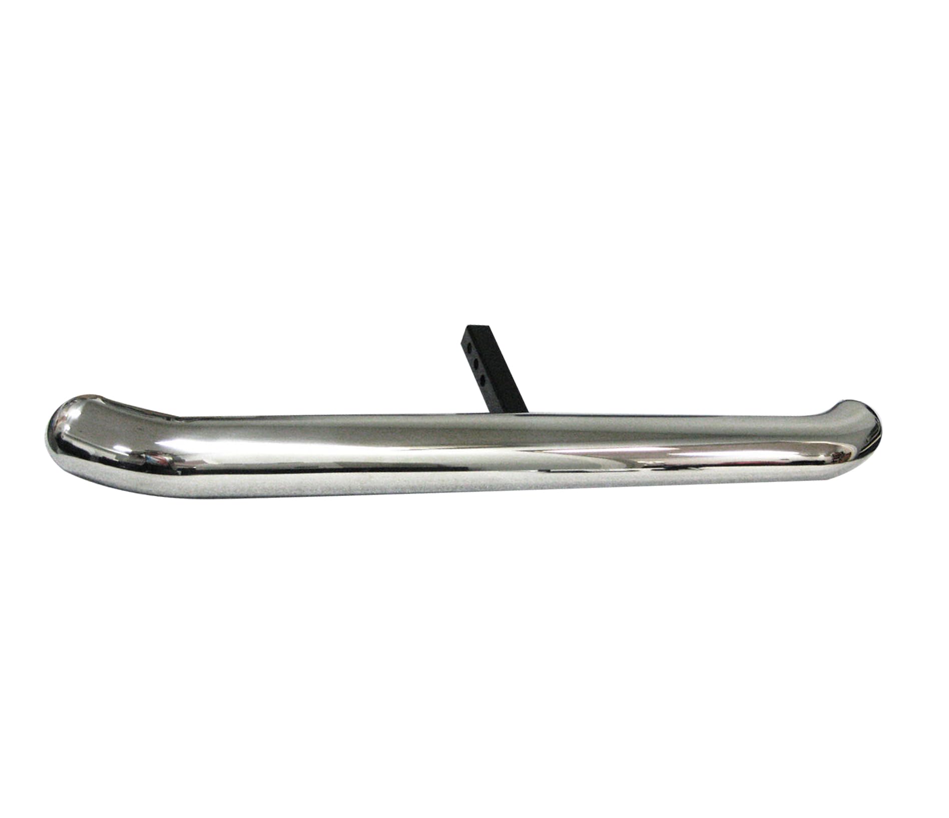 3" Black Horse Tube Diameter Stainless Steel Tow Hitch Step Rear Bumper Guard Protector Compatible with All Truck and SUVs Equipped with 1.25" Receivers Come W/Hitch pin&Anti-Rattling kit -RBP2000SS