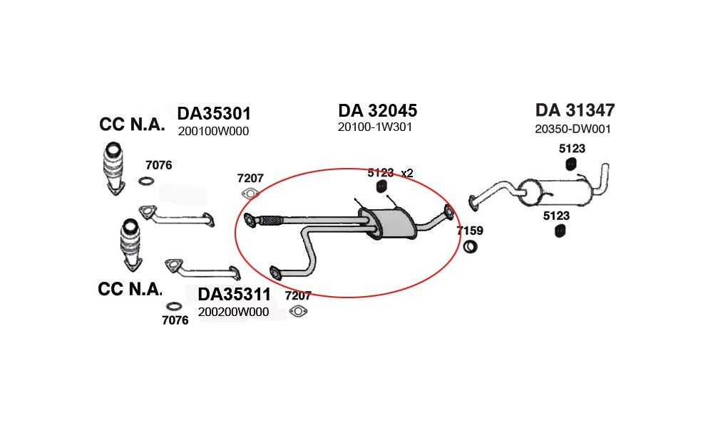 Center ANSA (DA32045) Resonator