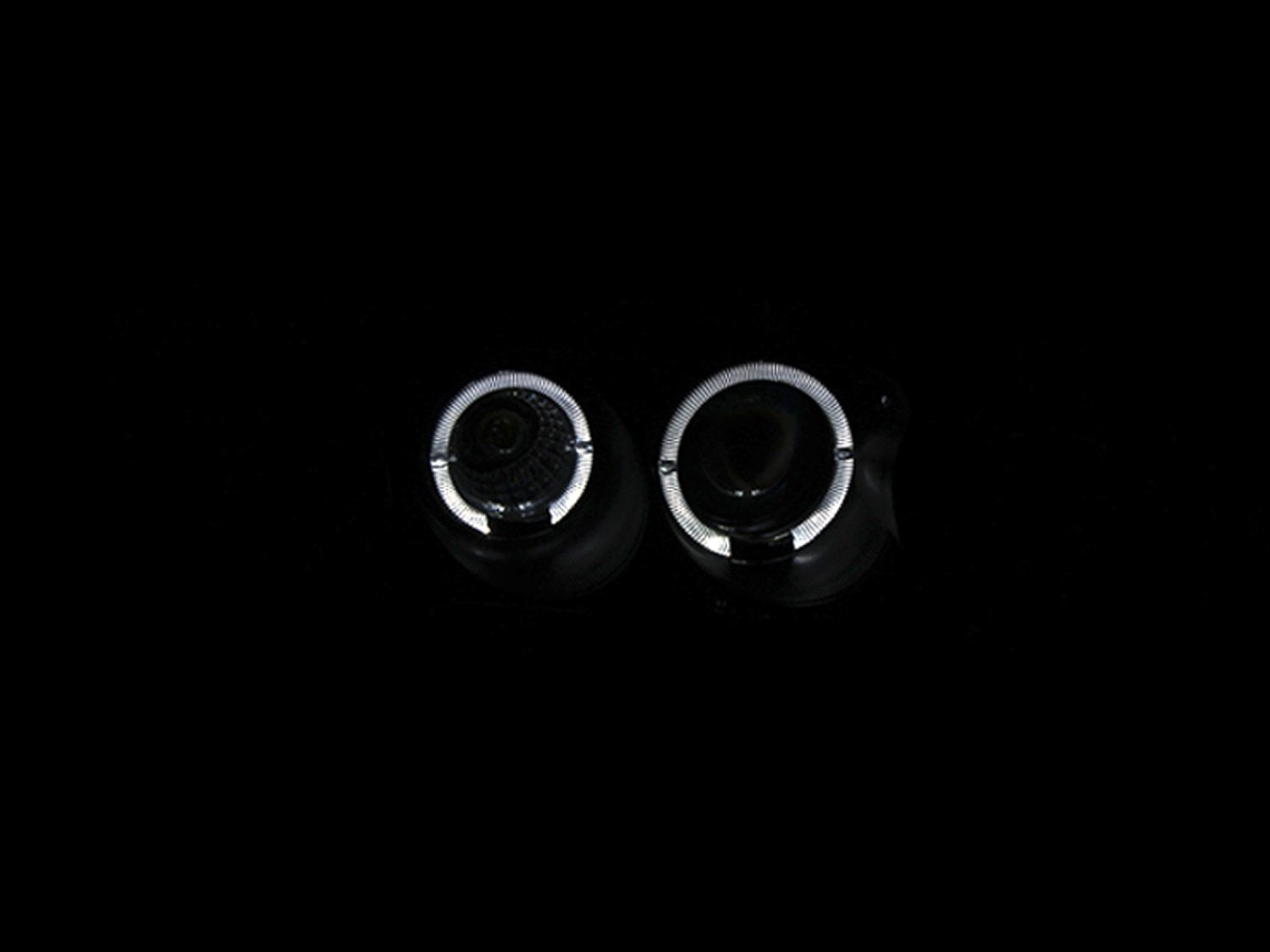 Honda Accord Anzo USA 121053 Projector with Halo Black Headlight Assembly - (Sold in Pairs)
