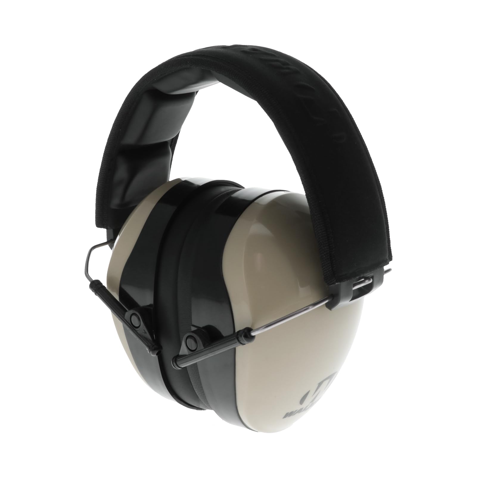 Walker's Passive Dual Colored Muff - Compact Folding Lightweight 26dB NRR Hunting Gun Range Shooting Hearing Protection Muff w/Padded Headband & PVC Earpads, Flat Dark Earth