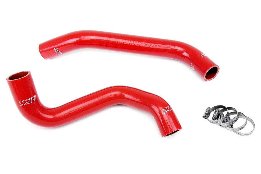 Red HPS 57-1305-RED Silicone Radiator Coolant Hose Kit