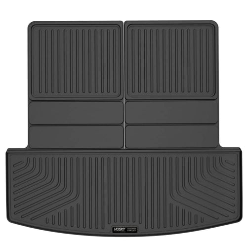 Weatherbeater Cargo Liner Husky Liners | Fits 2020-2026 Ford Explorer (to Back of 2nd Row - Folds Up & Down w/3rd Row) | 1-pc Black - 22321