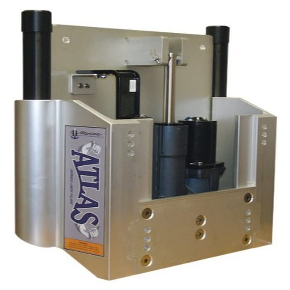 Atlas Series T-H Marine AHJ-4V-DP Hydraulic Jack Plate - 4" Setback