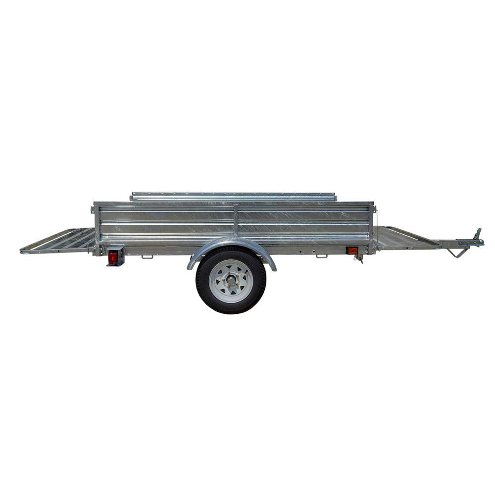 Multi-Utility Trailer DK2 4.5 ft. x 7.5 ft. Single Axle Hot-Dipped Galvanized