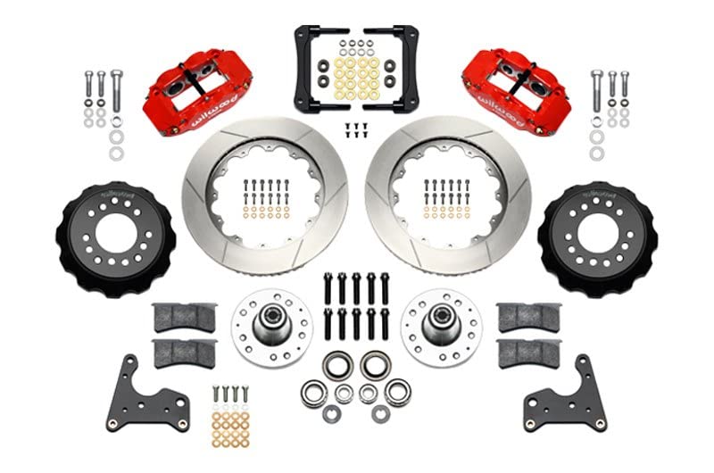 Front Hub Kit FNSL6R, 14.00", Red