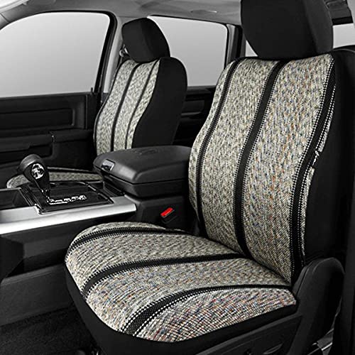 Custom Fit Fia TR49-3 BLACK Front Seat Cover Bench Seat - Saddle Blanket, (Black)