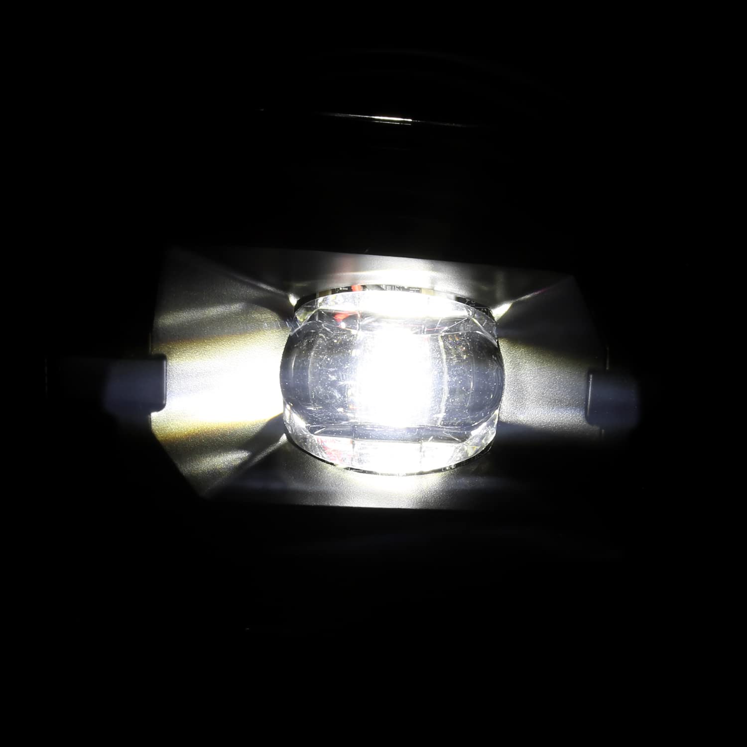 Smoke LED Fog Lights Spec-D Tuning with Universal Wiring and Switch Compatible with 2019-2022 Chevrolet Silverado 1500, 2020-2022 Silverado 2500HD/3500HD