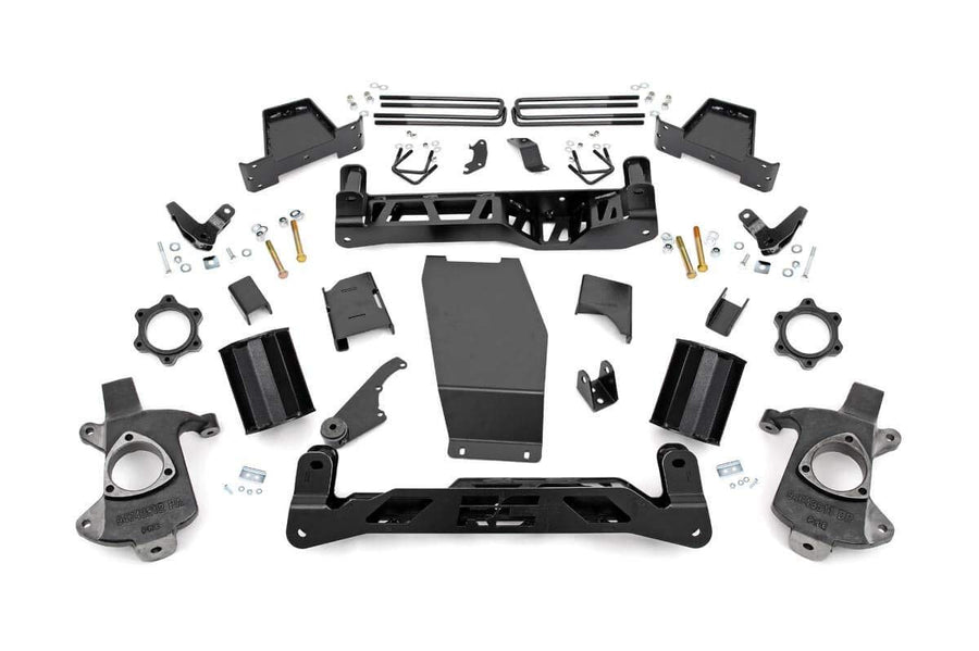 7" Lift Kit Rough Country for 2014-2016 GMC Denali 1500 4WD | MagneRide - 18802