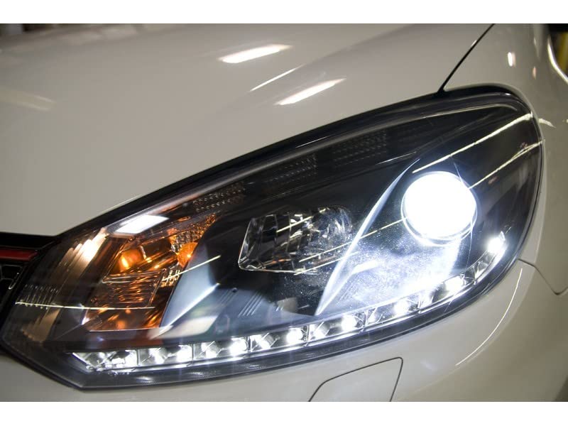 Auto Spyder 5012111 Projector Style Headlights Black/Clear